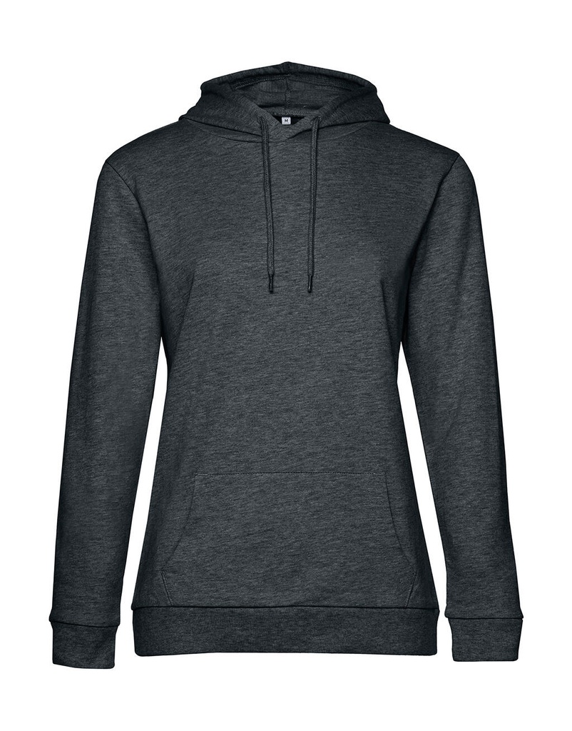 #Hoodie /women French Terry Heather Asphalt
