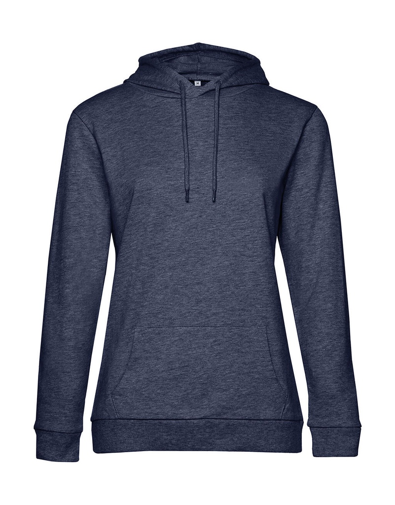 #Hoodie /women French Terry Heather Navy