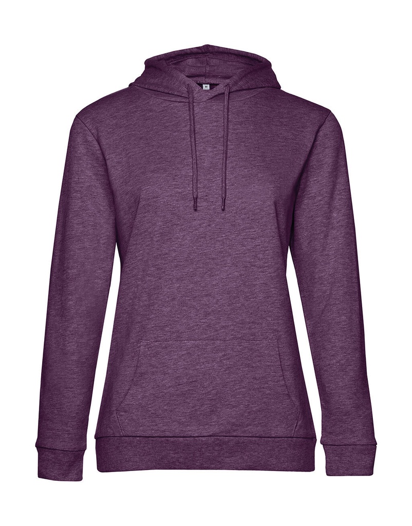 #Hoodie /women French Terry Heather Purple