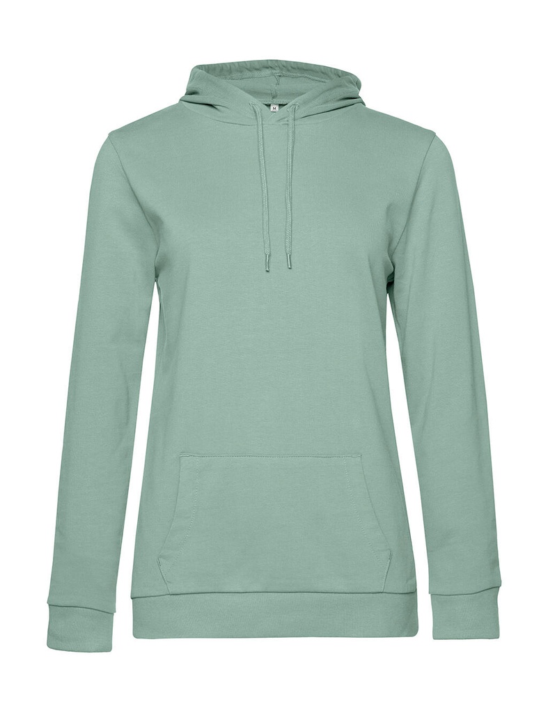 #Hoodie /women French Terry Sage