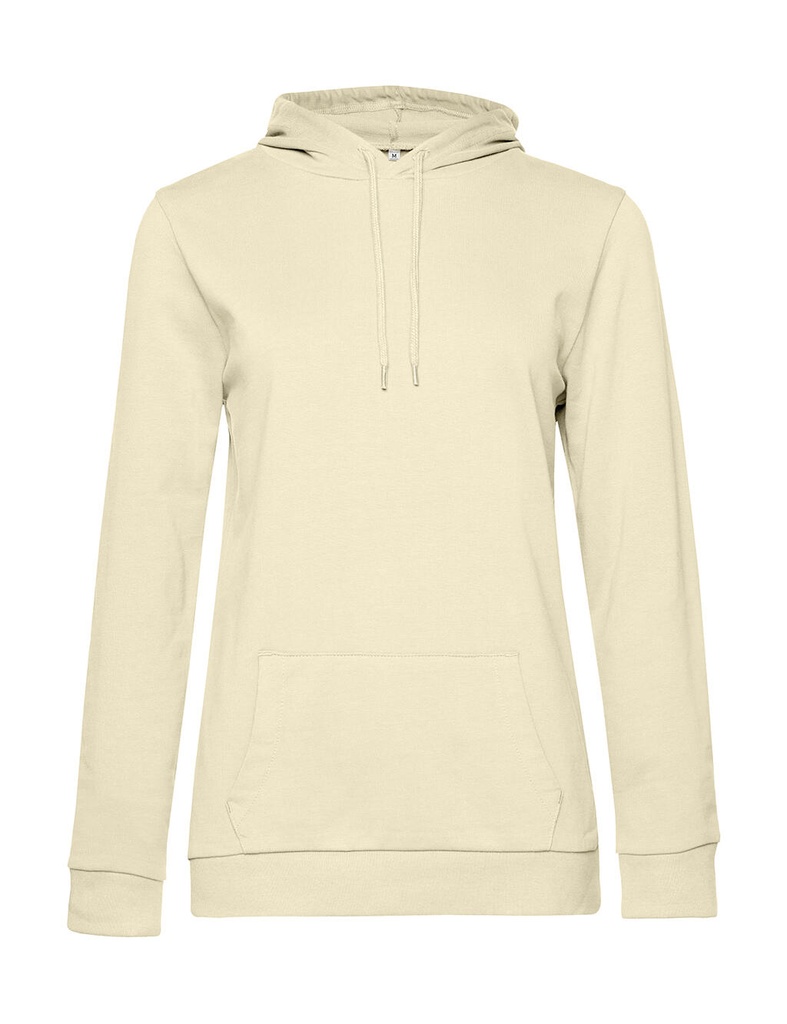 #Hoodie /women French Terry Pale Yellow