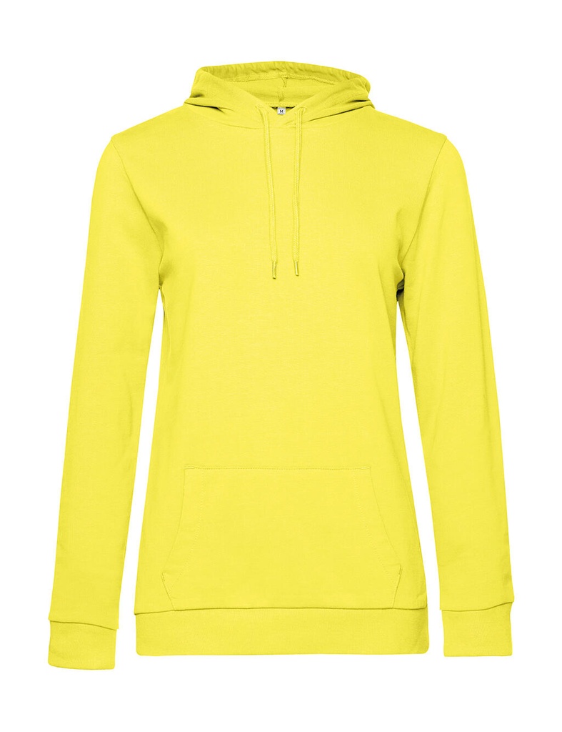 #Hoodie /women French Terry Solar Yellow