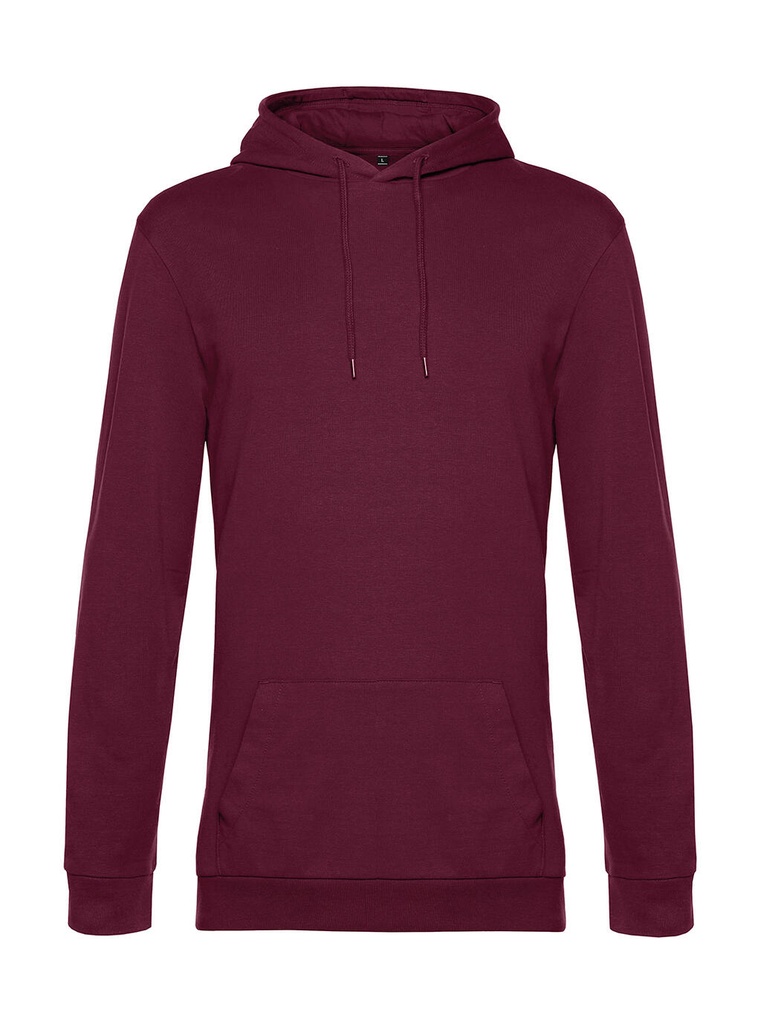 #Hoodie French Terry Wine