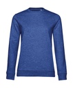 #Set In /women French Terry Heather Royal Blue