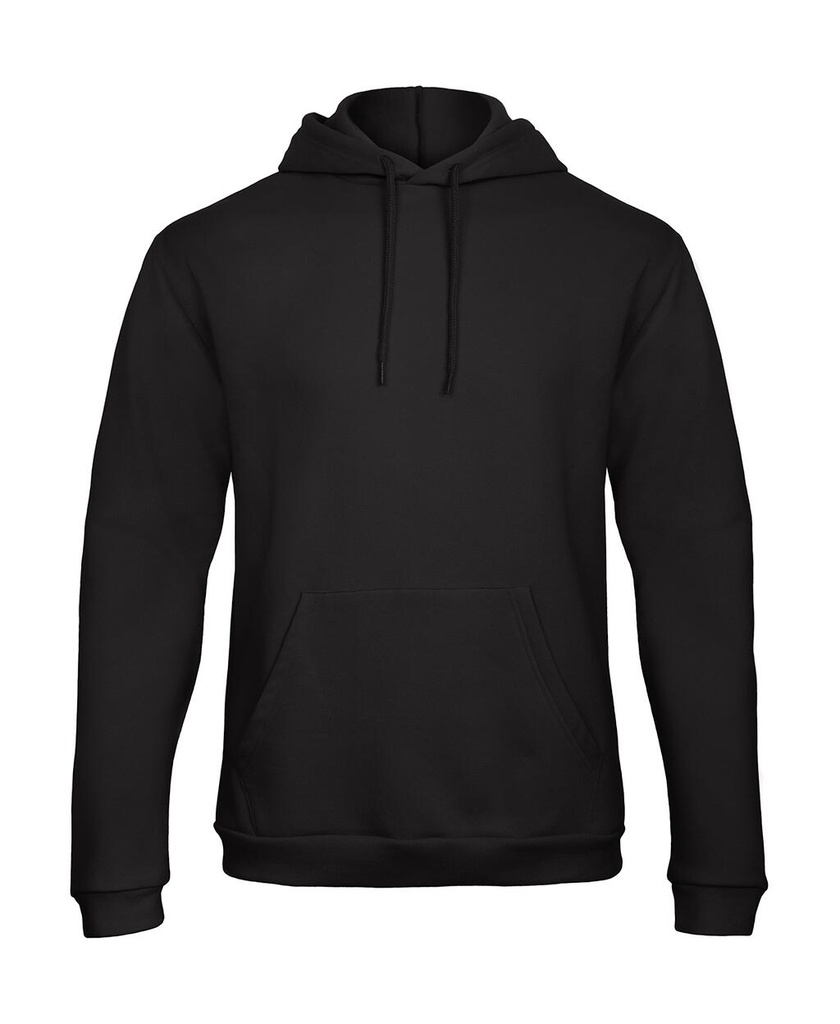 ID.203 50/50 Hooded Sweatshirt Unisex Black