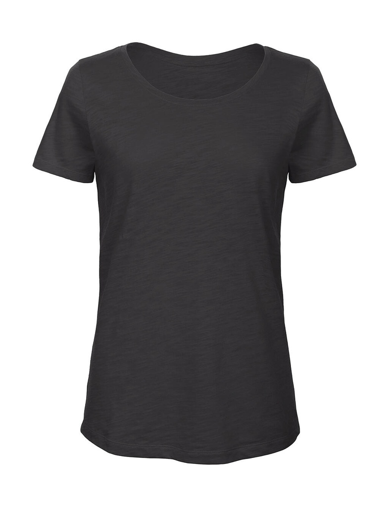 Inspire Slub /women T-shirt Chic Black