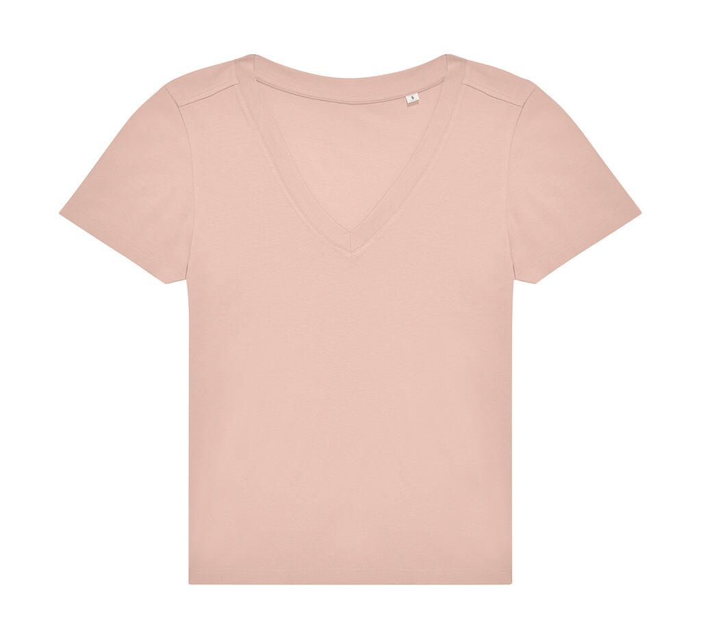 #E150 V T-Shirt /women Soft Rose