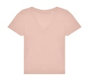 #E150 V T-Shirt /women Soft Rose