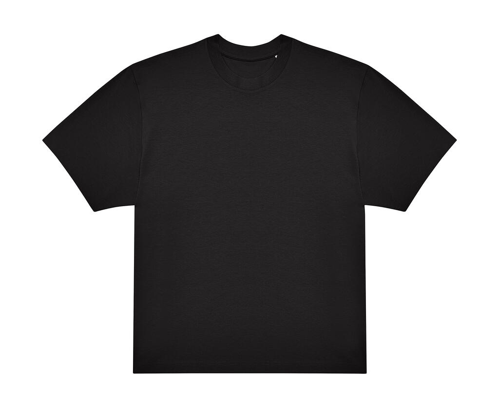 #E220 Oversized T-Shirt Black