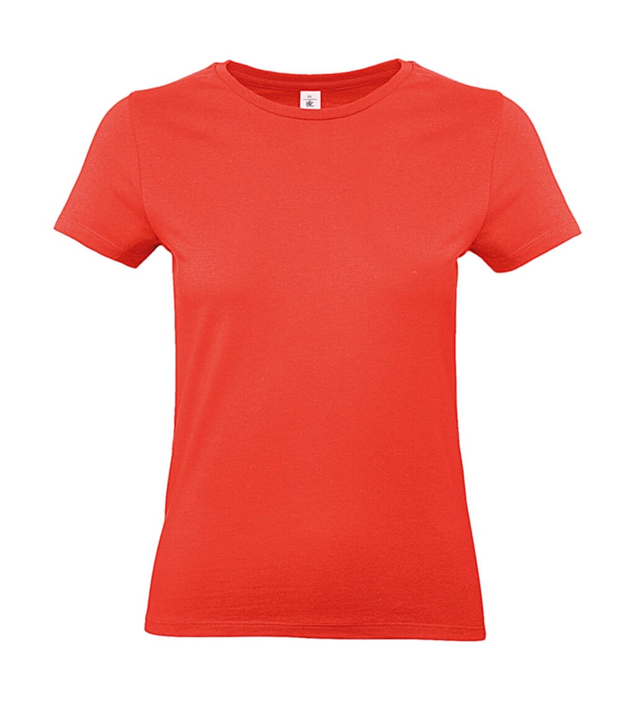 #E190 /women T-Shirt Sunset Orange