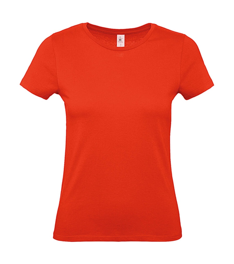 #E150 /women T-Shirt Fire Red