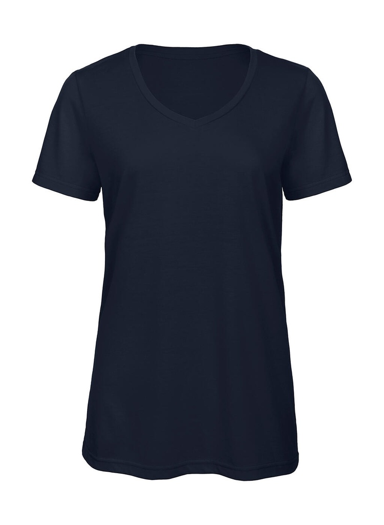 V Triblend/women T-Shirt Navy