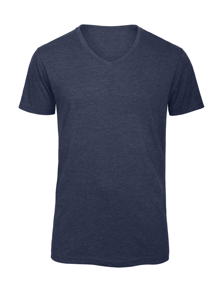 V Triblend/men T-Shirt Heather Navy