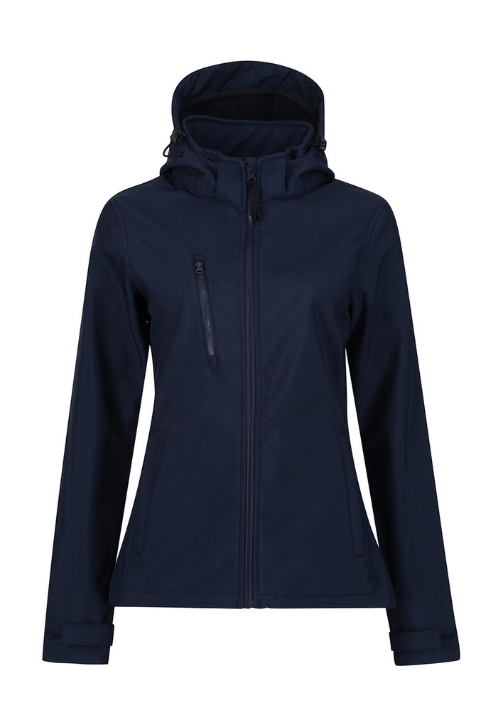 Women's Venturer 3-Layer Hooded Softshell Jacket Navy