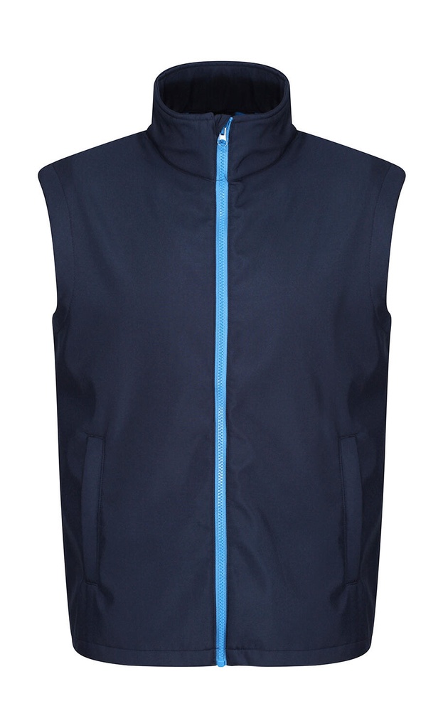Ablaze Printable Softshell Bodywarmer Navy/French Blue