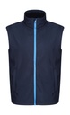Ablaze Printable Softshell Bodywarmer Navy/French Blue