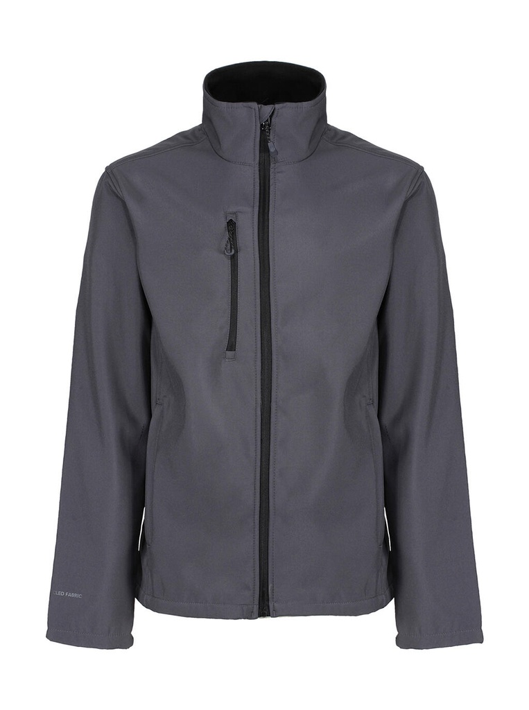 Honestly Made Recycled Softshell Jacket Seal Grey