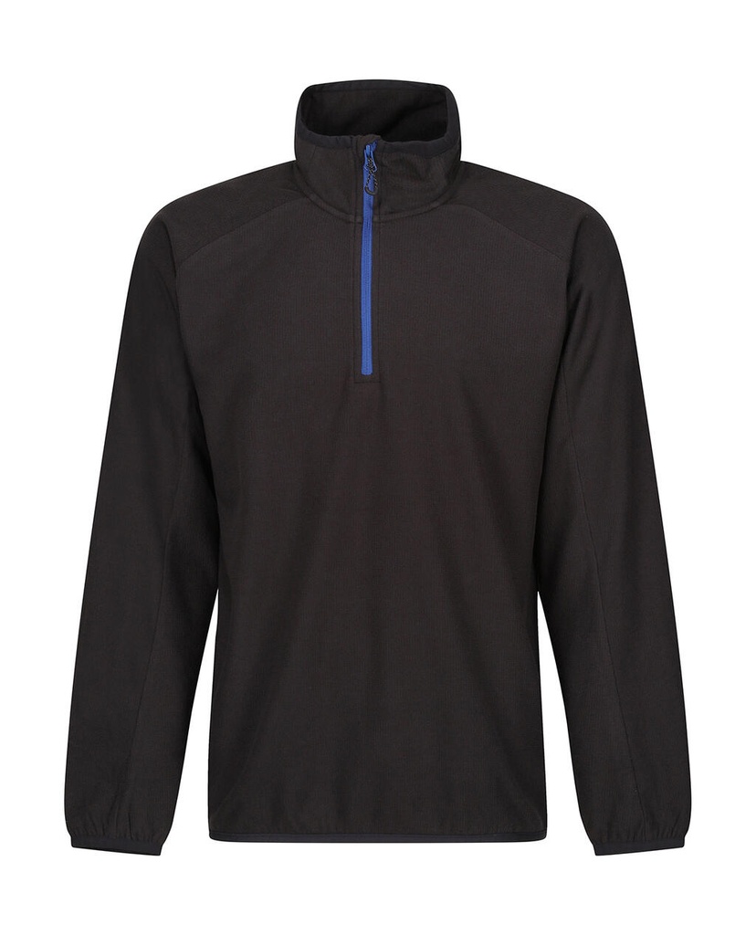 Navigate Half Zip Fleece Black/New Royal