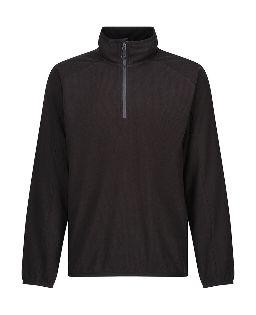 Navigate Half Zip Fleece Black/Seal Grey