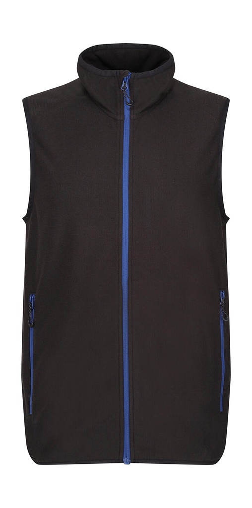 Navigate Fleece Bodywarmer Black/New Royal