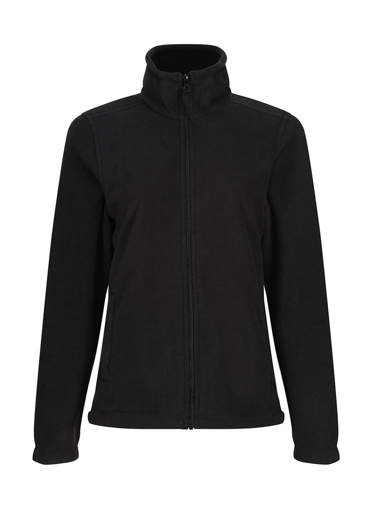 Women's Micro Full Zip Fleece Black