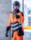 Hi-Vis X-Pro Hybrid Jacket Black/Orange