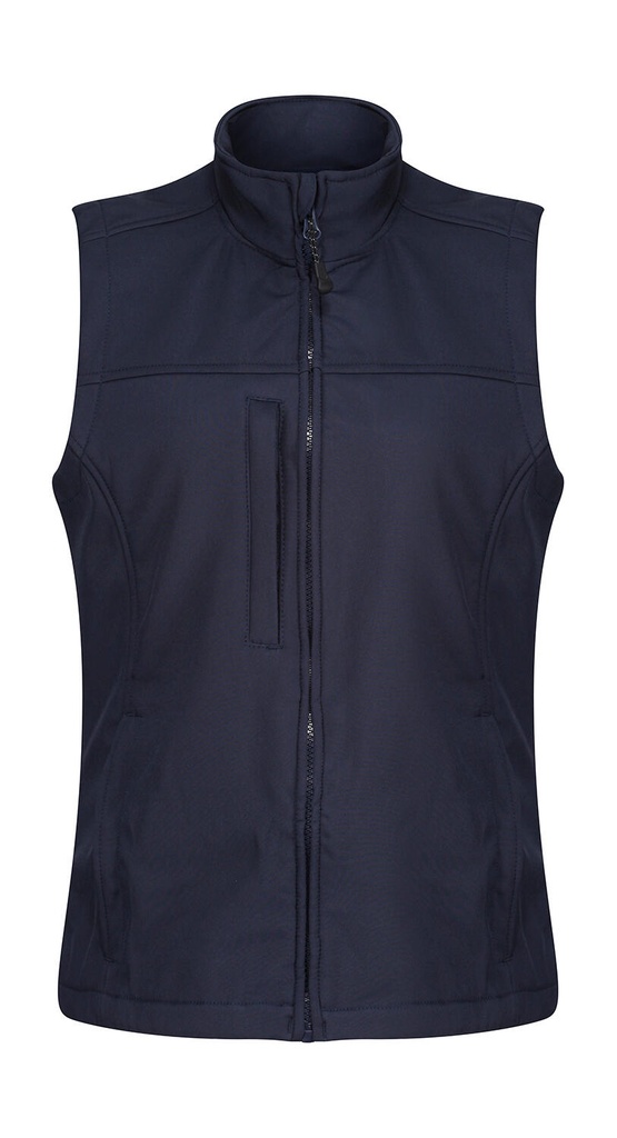 Ladies' Flux Softshell Bodywarmer Navy/Navy