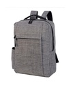 Sembach Basic Laptop Backpack Grey Melange