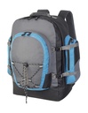 Monte Rosa Classic Travel Rucksack Dark Grey/Black/Petrol