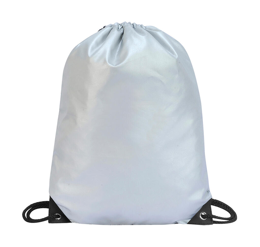 Stafford Drawstring Tote Silver
