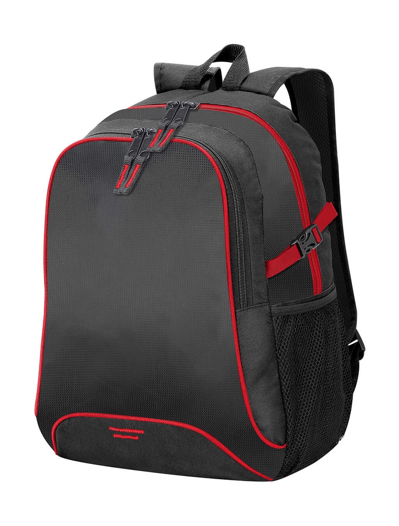 Osaka Basic Backpack Black/Red