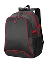 Osaka Basic Backpack Black/Red