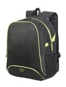 Osaka Basic Backpack Black/Lime Green