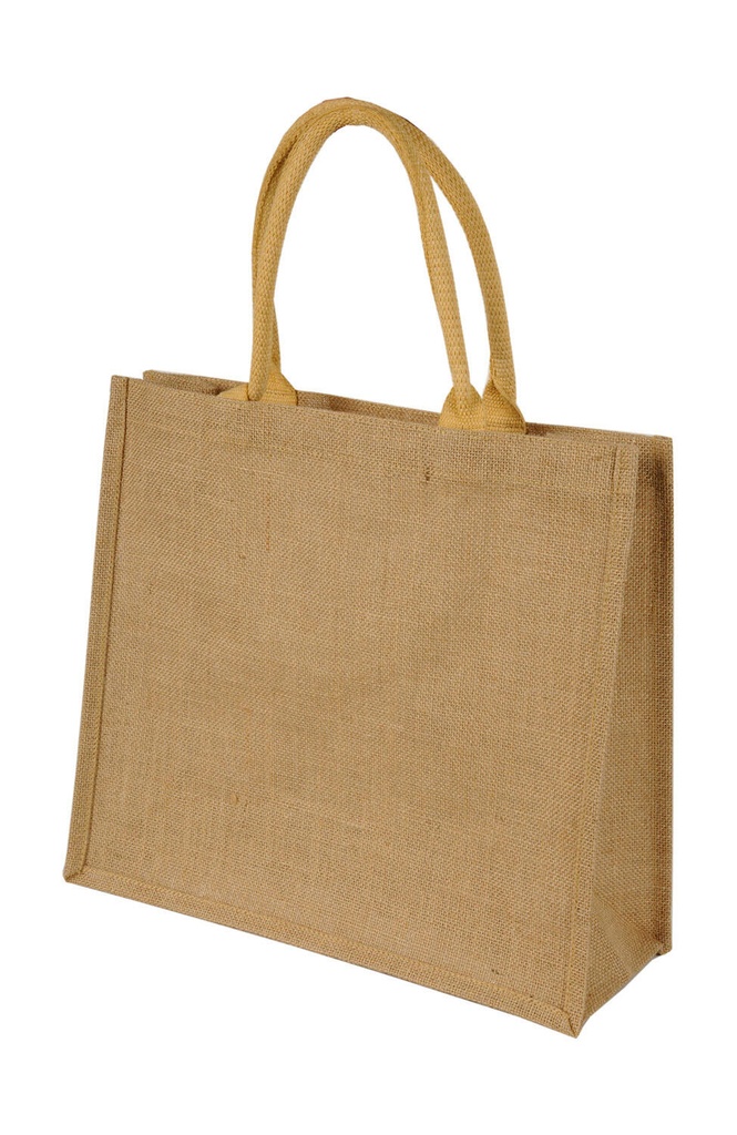 Chennai Short Handled Jute Shopper Bag Natural