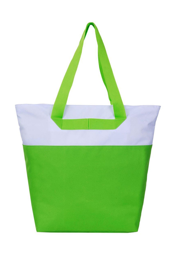 Tenerife Beach and Leisure Bag Lime Green/White