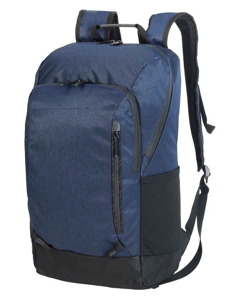 Jerusalem Laptop Backpack Indigo Blue/Black