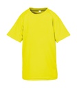Junior Performance Aircool Tee Flo Yellow