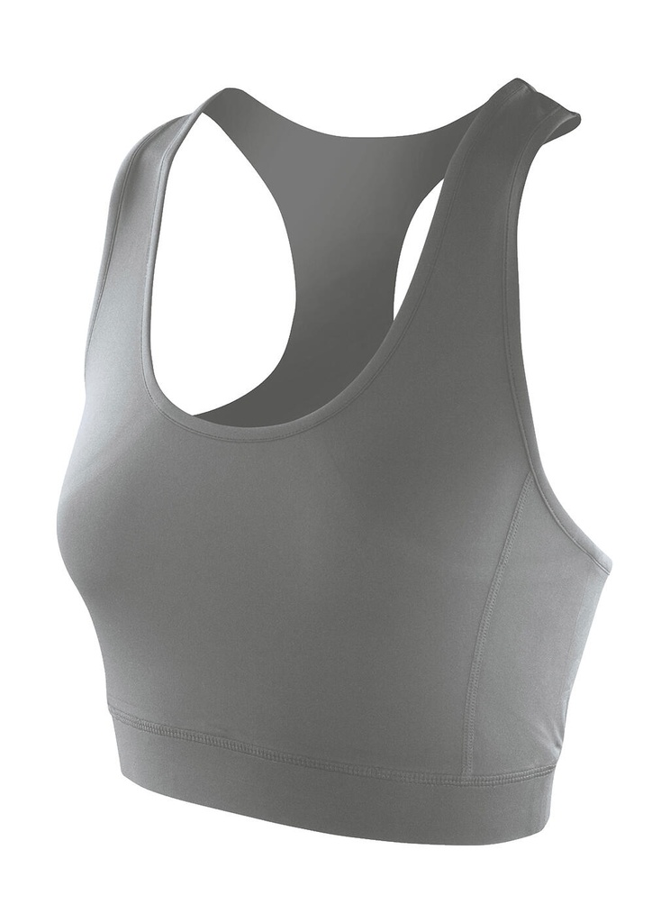 Women's Impact Softex® Crop Top Cloudy Grey