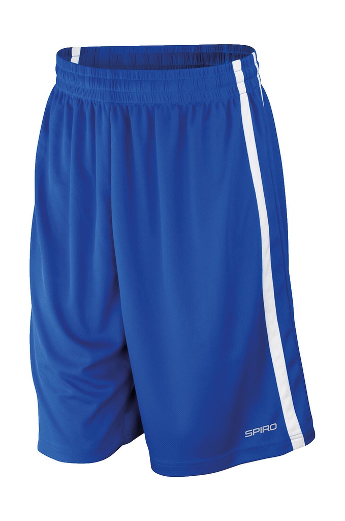Men's Quick Dry Basketball Shorts Royal/White