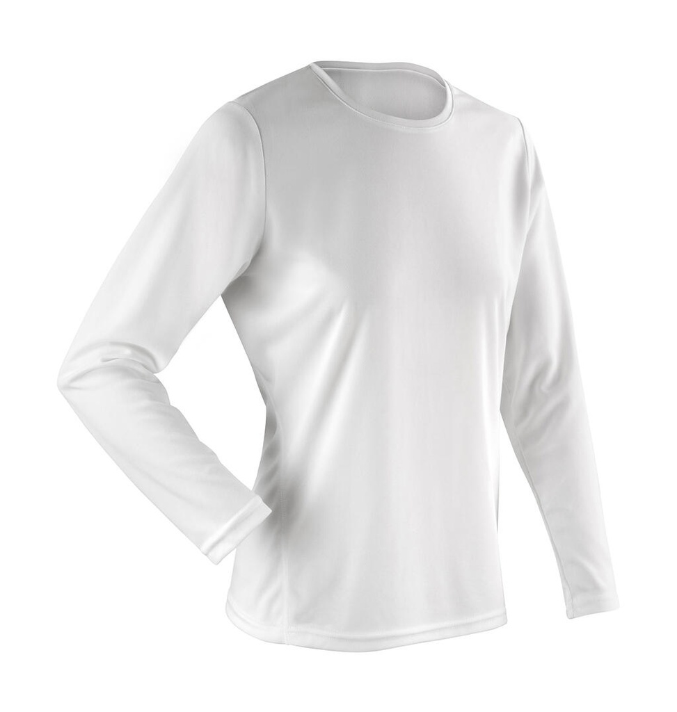 Ladies' Performance T-Shirt LS White