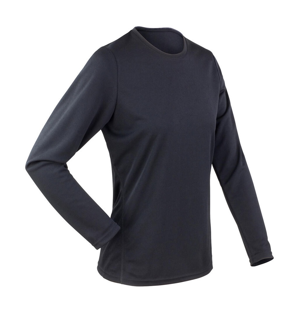 Ladies' Performance T-Shirt LS Black