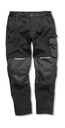 Slim Softshell Work Trousers Black