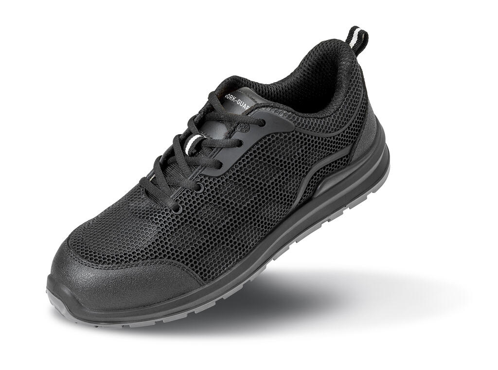 All Black Safety Trainer Black