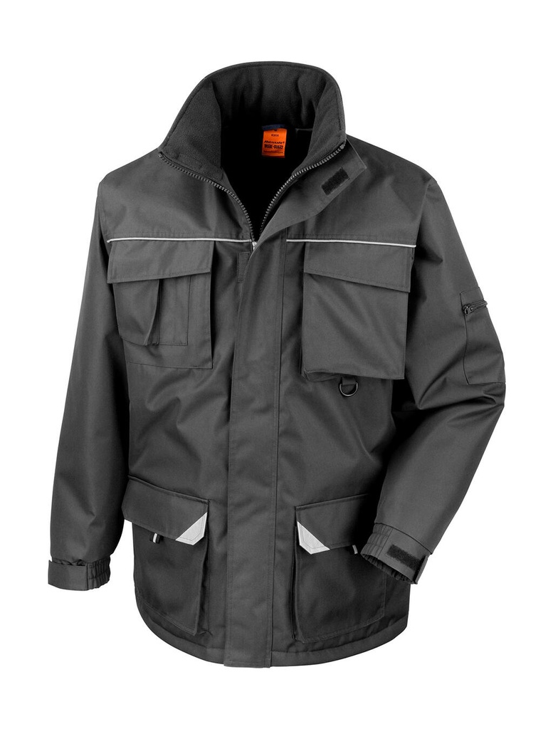Work-Guard Sabre Long Coat Black
