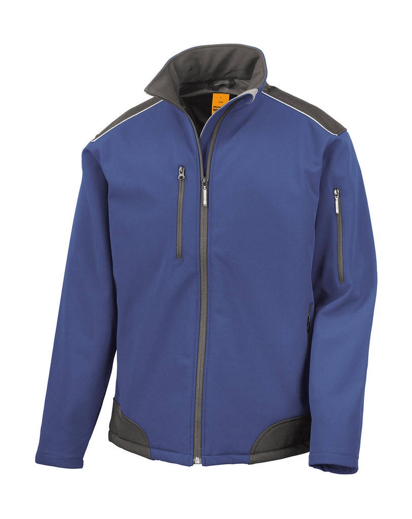 Ripstop Softshell Work Jacket Royal/Black