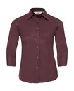 Tailored Blouse with 3/4 Sleeves Port