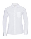 Ladies' LS Poplin Shirt White