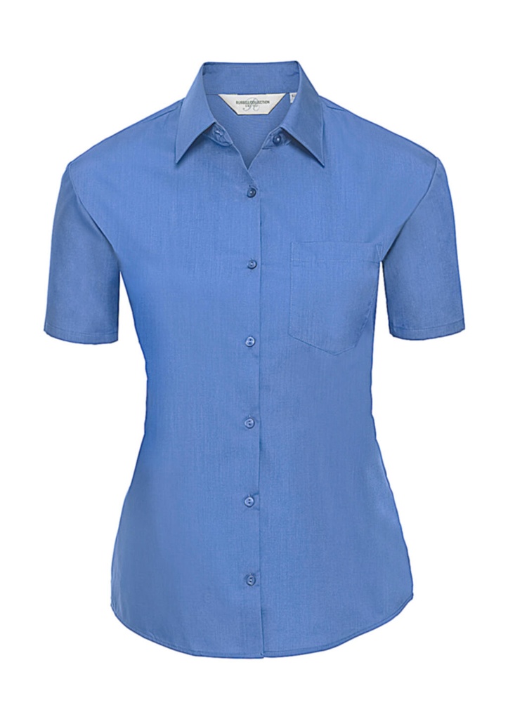 Ladies' Poplin Shirt Corporate Blue