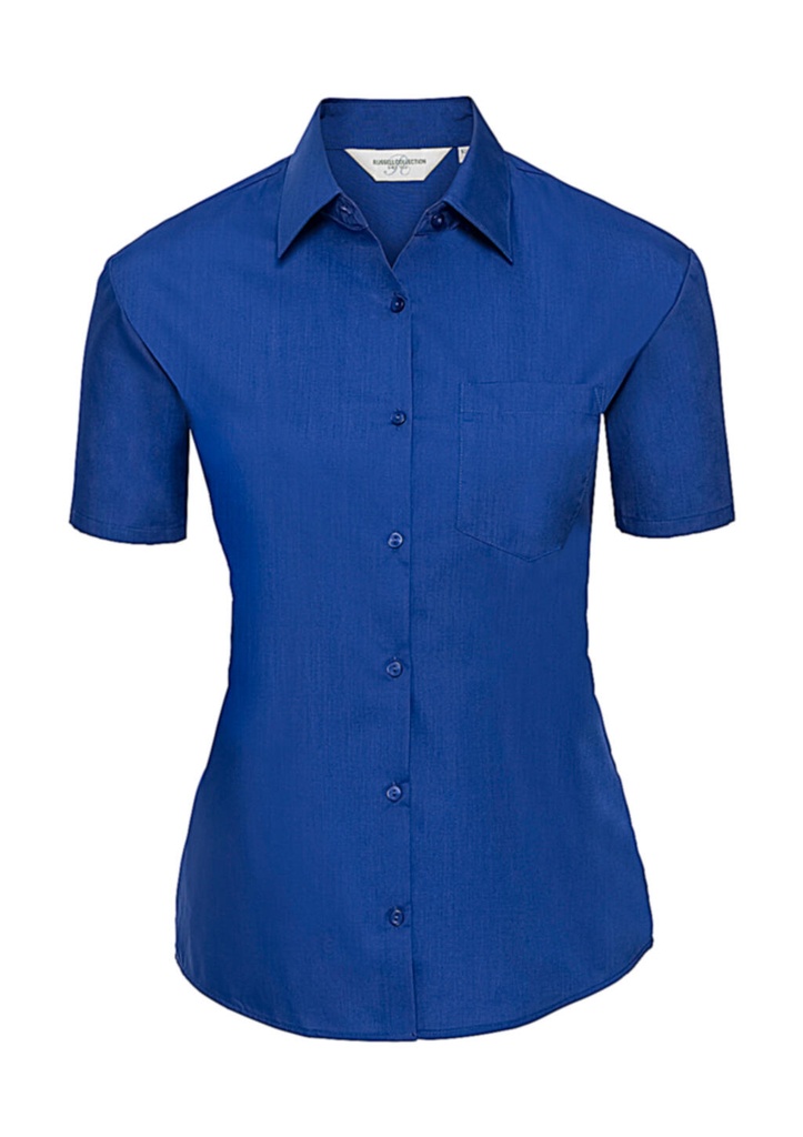 Ladies' Poplin Shirt Bright Royal