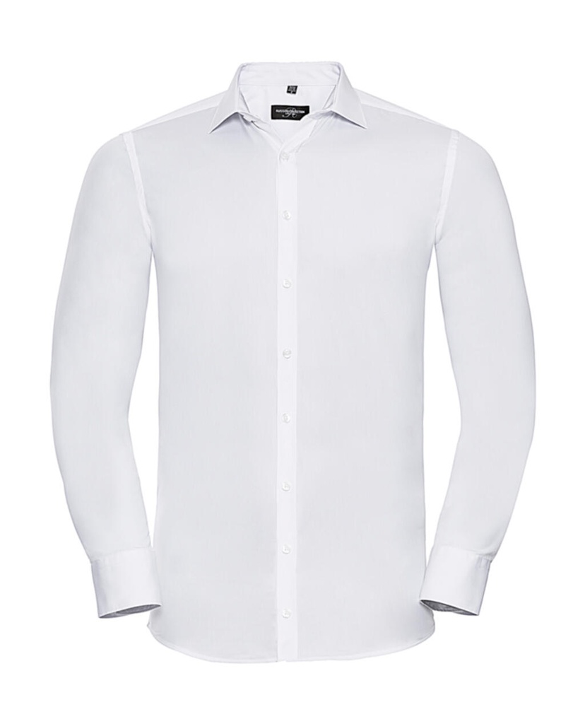 Men's LS Ultimate Stretch Shirt White